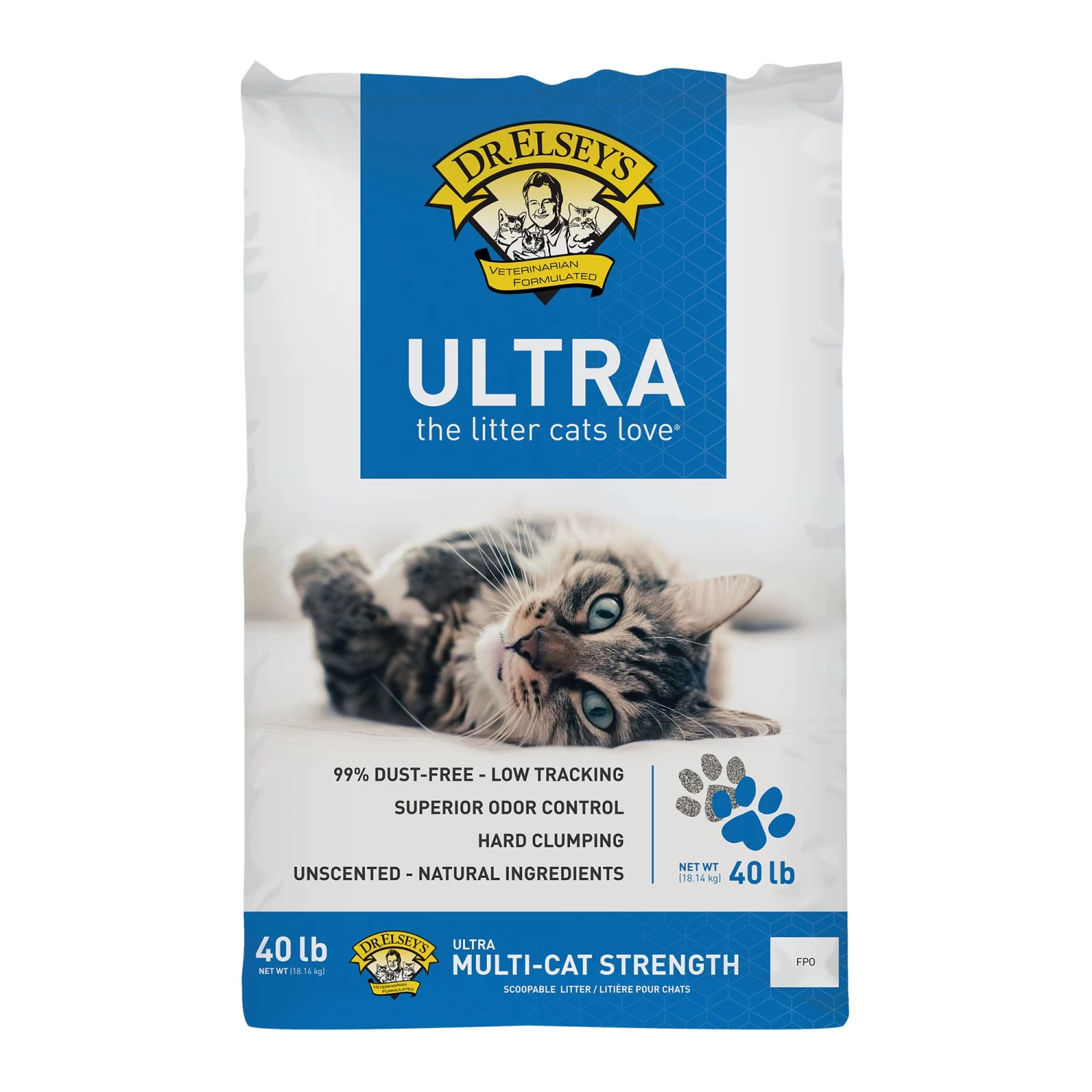 Dr. Elsey's Precious Cat Ultra Clumping Multi-Cat Clay Cat Litter - Unscented, Low Tracking 3 Dr. Elsey's Precious Cat Ultra Clumping Multi-Cat Clay Cat Litter - Unscented, Low Tracking