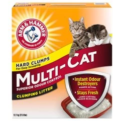 Catit Store 50 Arm & Hammer Multi-Cat Cat Litter - Clumping