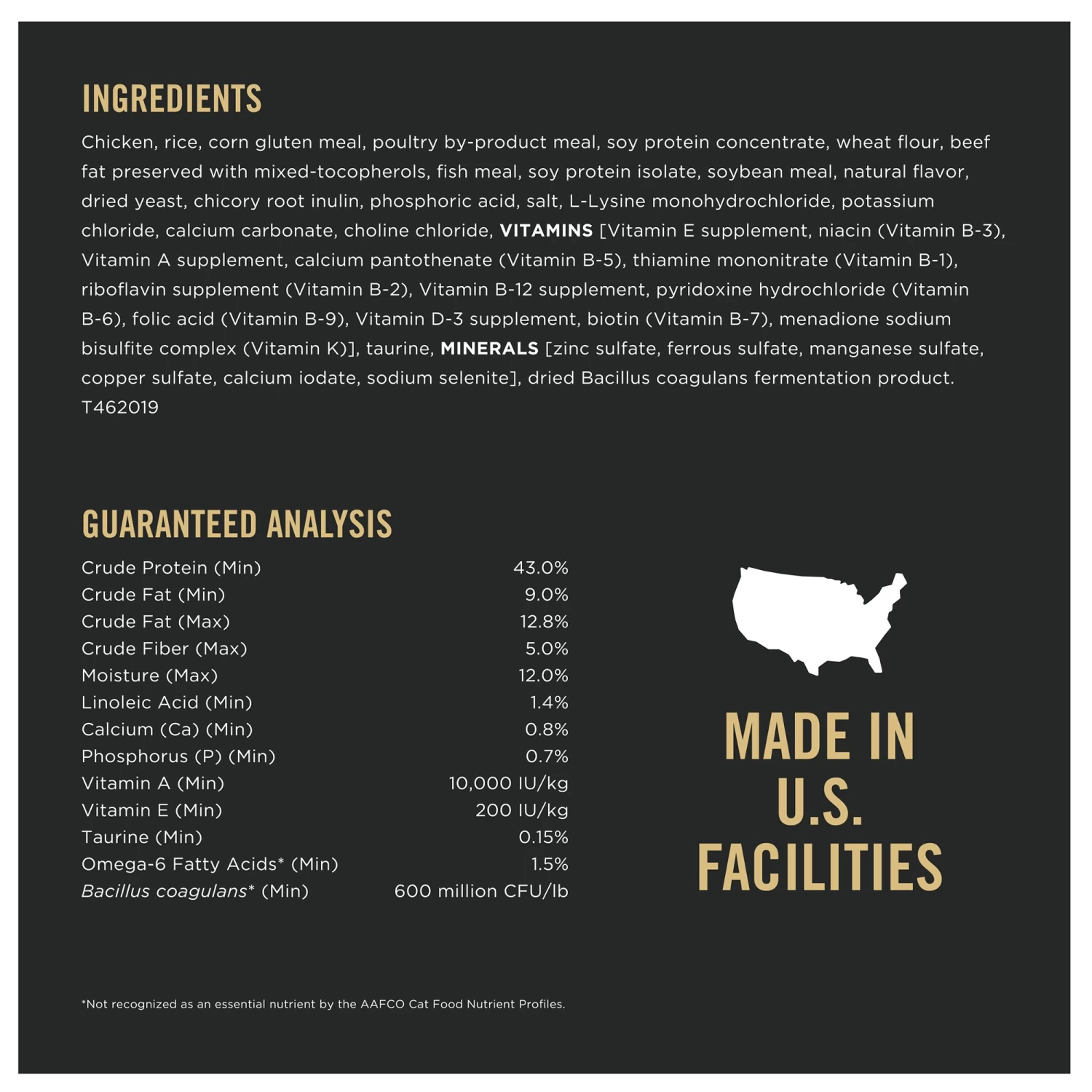 Purina Pro Plan Specialized Adult Dry Cat Food - Low Calorie, No Artificial Colors, Chicken & Rice 8 Purina Pro Plan Specialized Adult Dry Cat Food - Low Calorie, No Artificial Colors, Chicken & Rice - Image 6