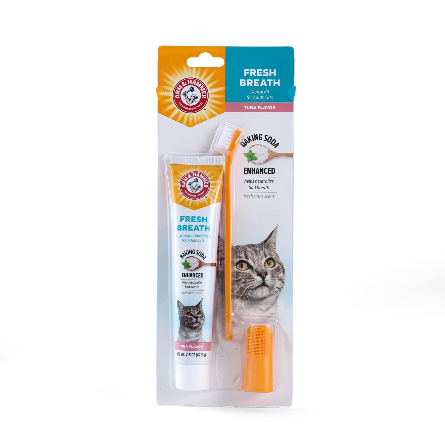 Arm & Hammer Fresh Breath Cat Dental Kit - Tuna 3 Arm & Hammer Fresh Breath Cat Dental Kit - Tuna