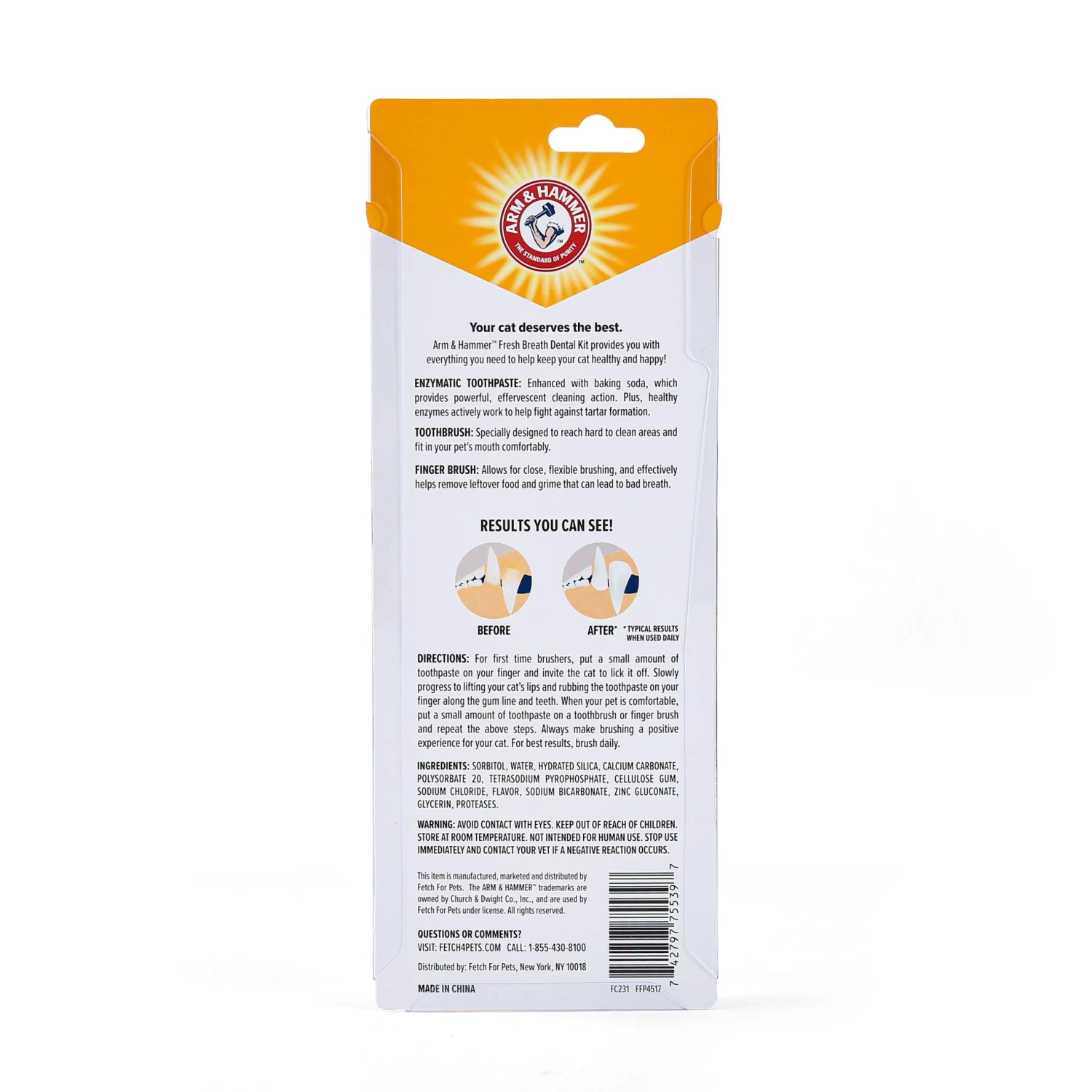 Arm & Hammer Fresh Breath Cat Dental Kit - Tuna 5 Arm & Hammer Fresh Breath Cat Dental Kit - Tuna - Image 3