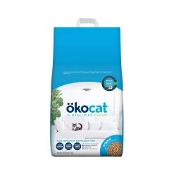 Okocat® Original Clumping Wood Cat Litter - Low Dust, Natural