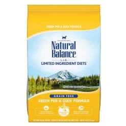 Natural Balance Limited Ingredient Diets Cat Food - Grain Free, Green Pea & Duck