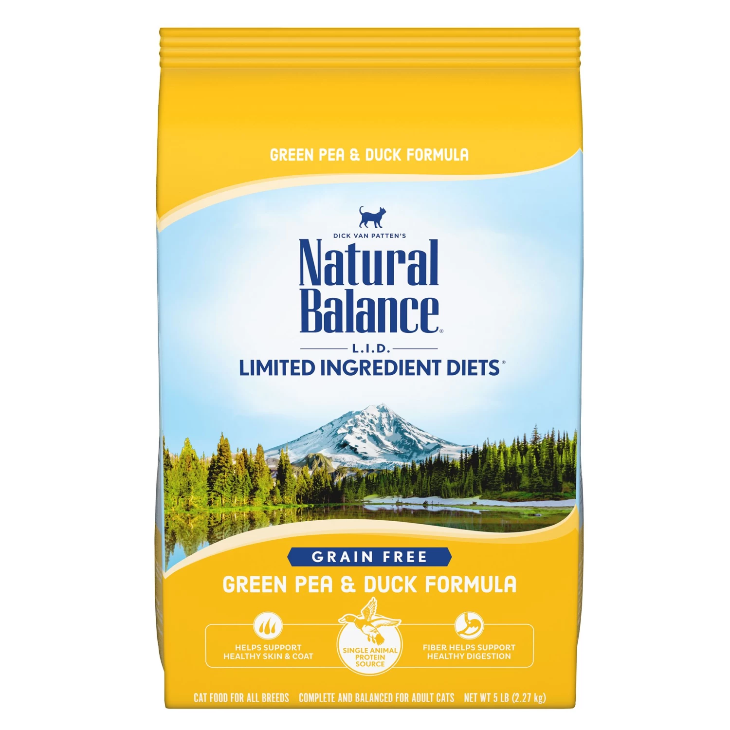 Natural Balance Limited Ingredient Diets Cat Food - Grain Free, Green Pea & Duck 3 Natural Balance Limited Ingredient Diets Cat Food - Grain Free, Green Pea & Duck