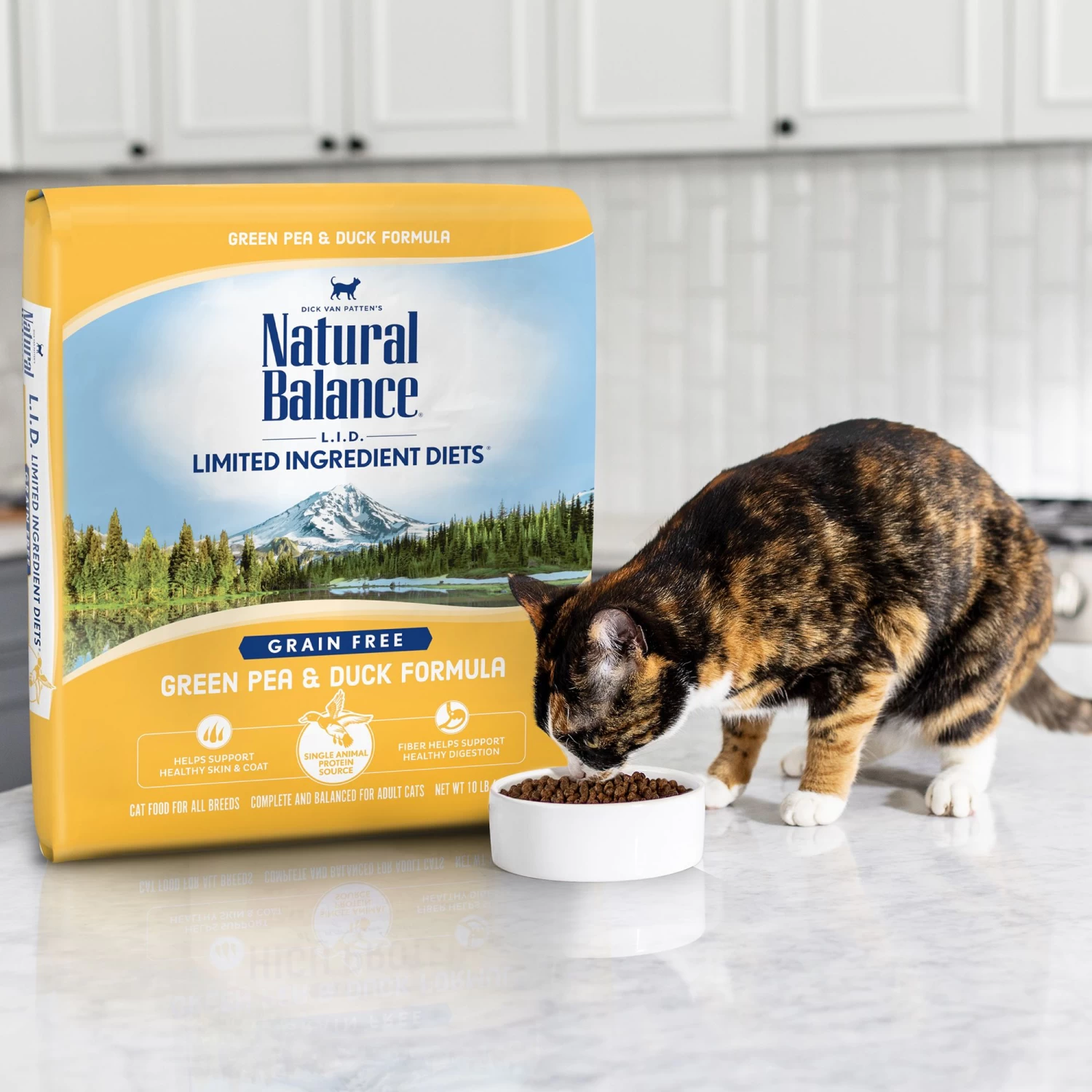 Natural Balance Limited Ingredient Diets Cat Food - Grain Free, Green Pea & Duck 5 Natural Balance Limited Ingredient Diets Cat Food - Grain Free, Green Pea & Duck - Image 3