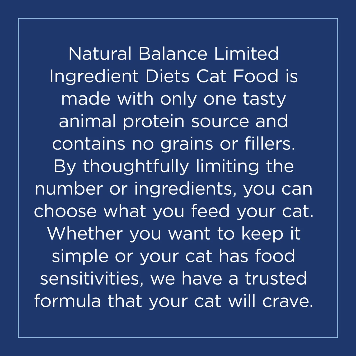 Natural Balance Limited Ingredient Diets Cat Food - Grain Free, Green Pea & Duck 7 Natural Balance Limited Ingredient Diets Cat Food - Grain Free, Green Pea & Duck - Image 5