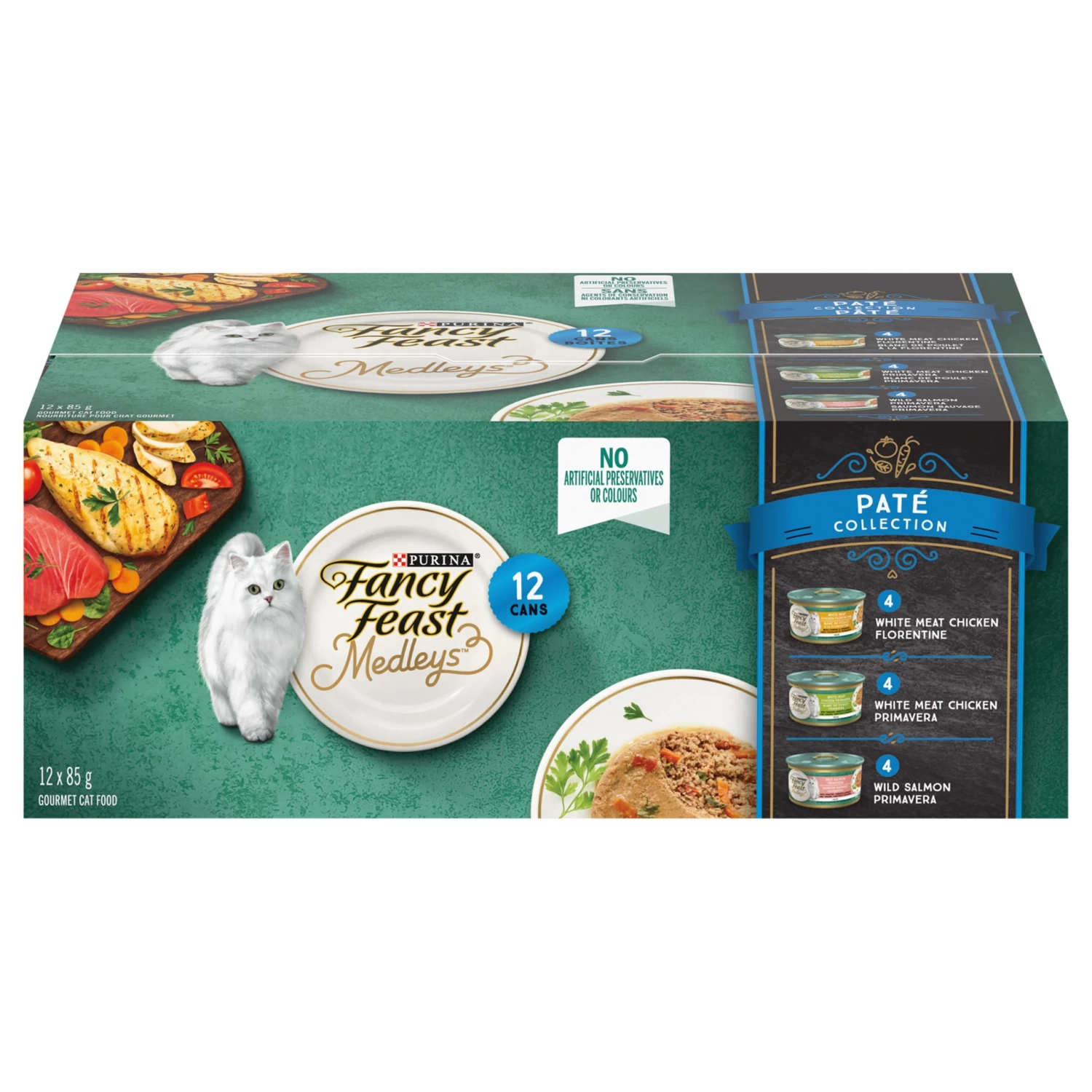FFancy Feast® Medleys Pâté Wet Cat Food Variety Pack 4 FFancy Feast® Medleys Pâté Wet Cat Food Variety Pack - Image 2