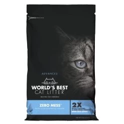 World's Best &trade; Advanced Zero Mess Clumping Multi-Cat Corn Cat Litter - Lightweight, Natural