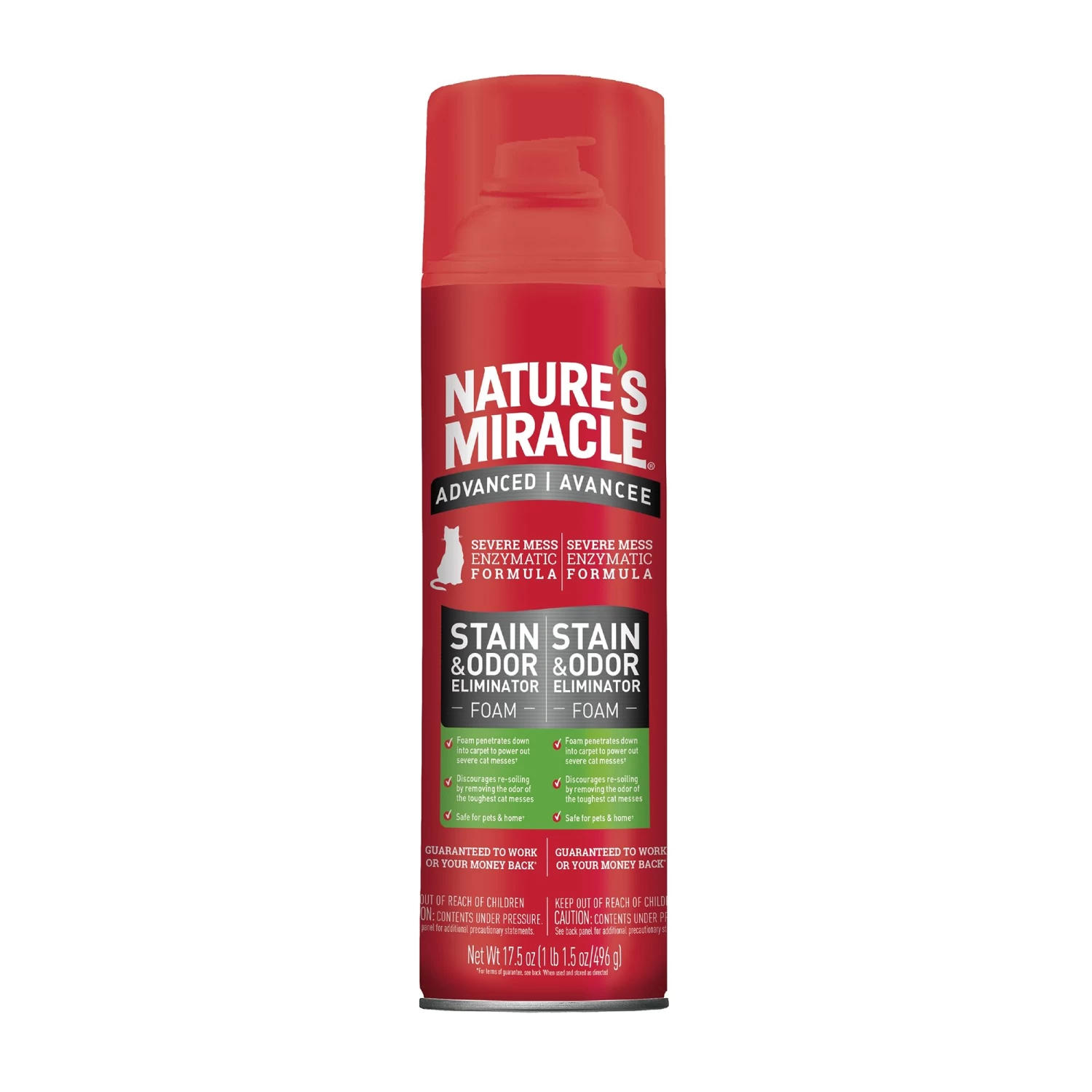 Nature's Miracle® Just For Cats Advanced Stain & Odor Foam 3 Nature's Miracle® Just For Cats Advanced Stain & Odor Foam