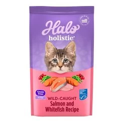 HALO® DreamCoat Kitten Food - Natural, Grain Free, Holistic Wild Salmon & Whitefish Recipe