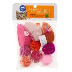 Whisker City® Mice & Balls Cat Toys - 9 Pack (COLOR VARIES) 9 Whisker City® Mice & Balls Cat Toys - 9 Pack (COLOR VARIES) -Catit Store 5287977 alt2