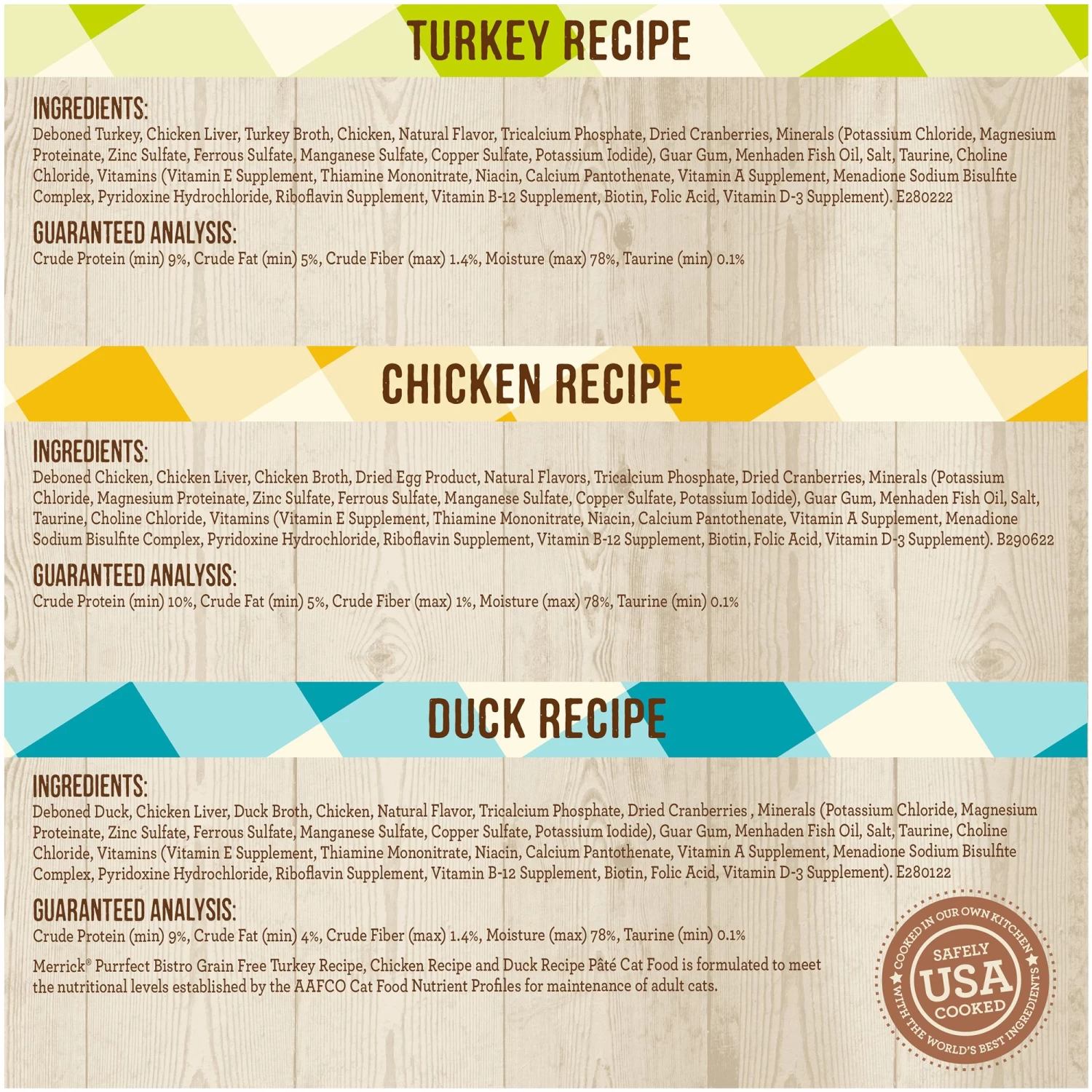 Merrick® Purrfect Bistro® Adult Wet Cat Food - 66 Oz., Corn Free, Grain Free 4 Merrick® Purrfect Bistro® Adult Wet Cat Food - 66 Oz., Corn Free, Grain Free - Image 2