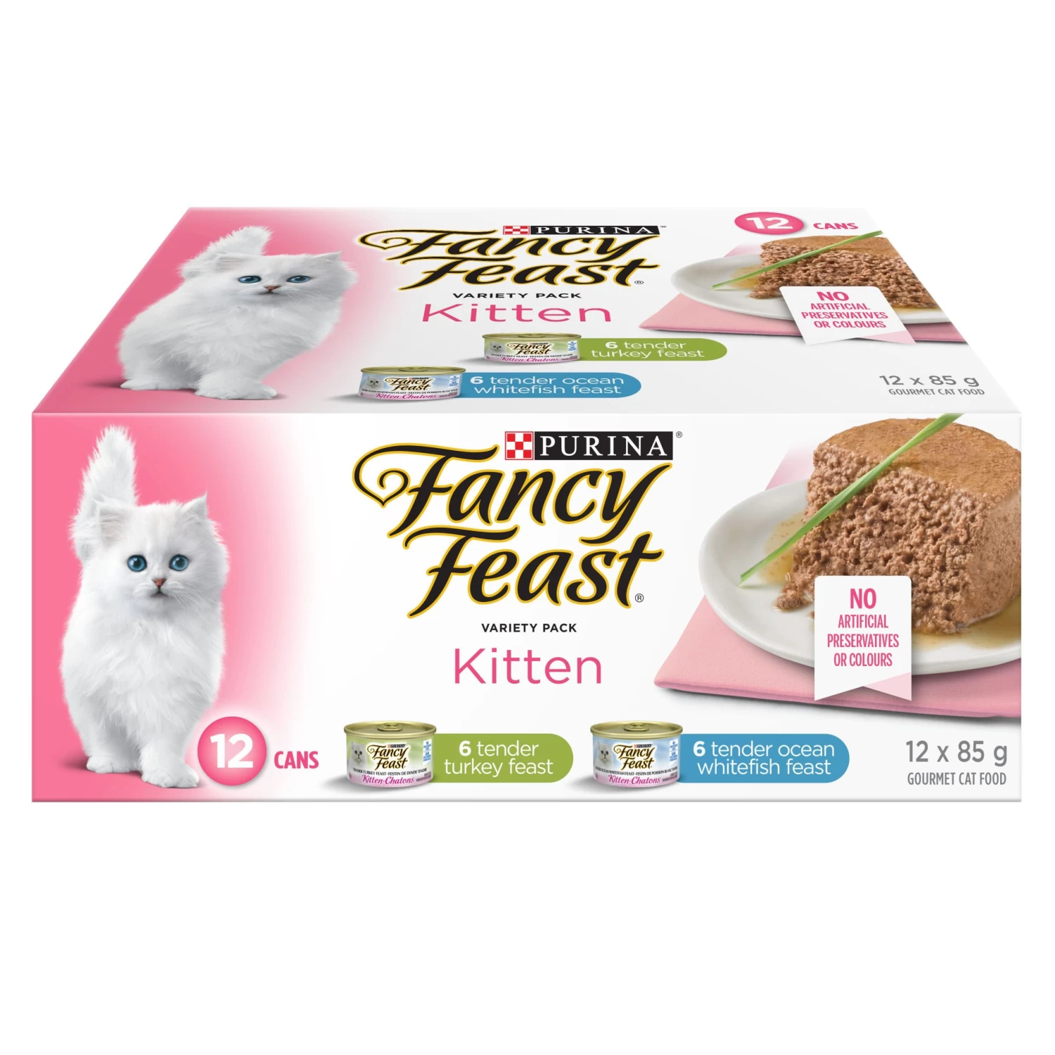 Fancy Feast® Kitten Wet Cat Food Variety Pack 3 Fancy Feast® Kitten Wet Cat Food Variety Pack