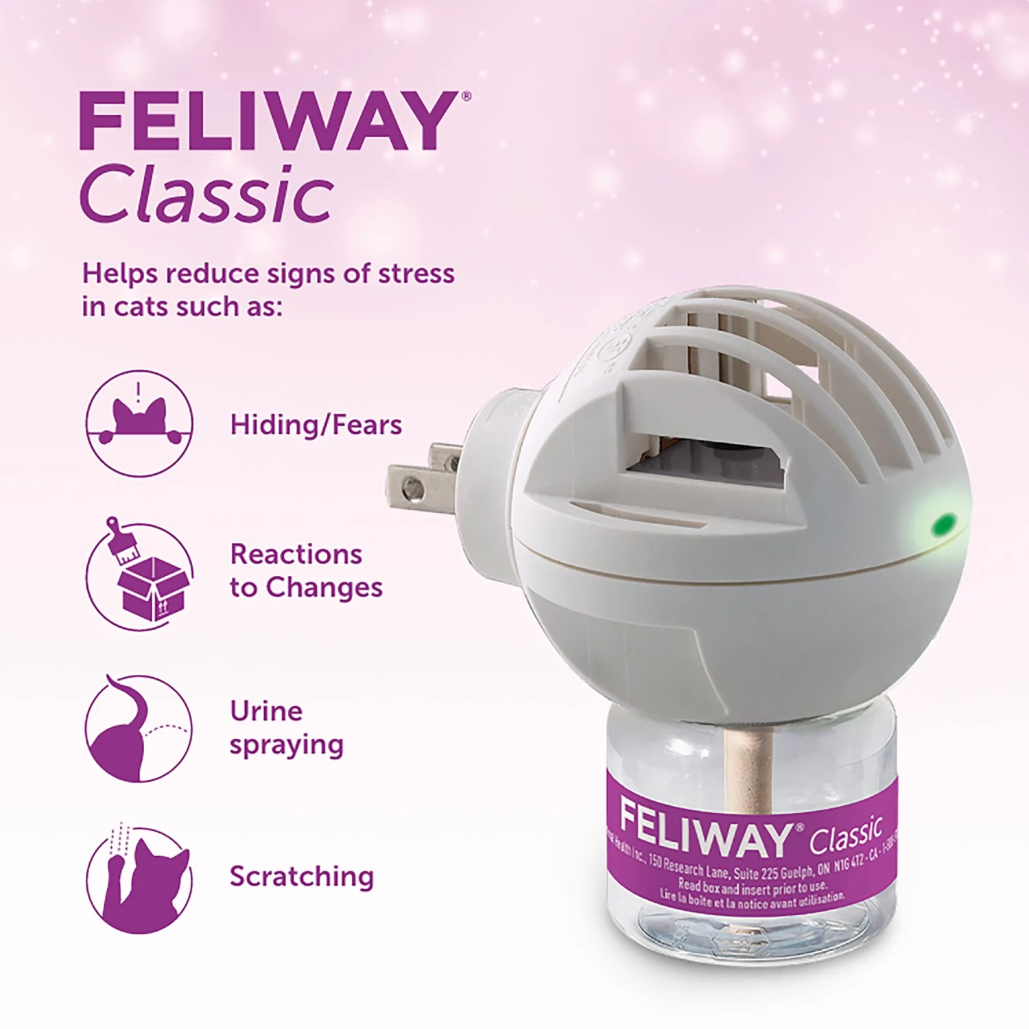 FELIWAY Classic Calming Diffuser Refill For Cats - 3 Pack 5 FELIWAY Classic Calming Diffuser Refill For Cats - 3 Pack - Image 3