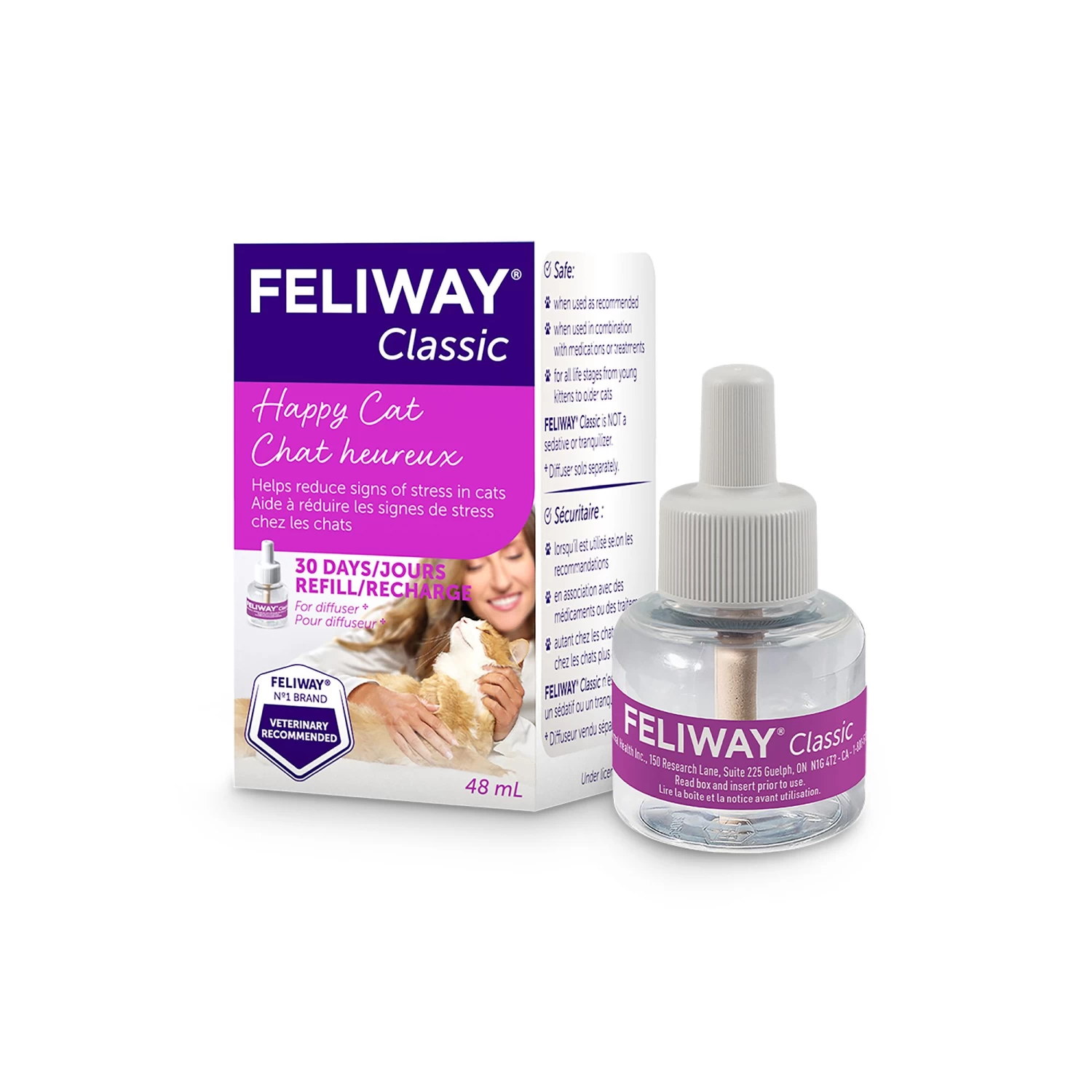 FELIWAY Classic Calming 30 Day Diffuser Refill For Cats 3 FELIWAY Classic Calming 30 Day Diffuser Refill For Cats
