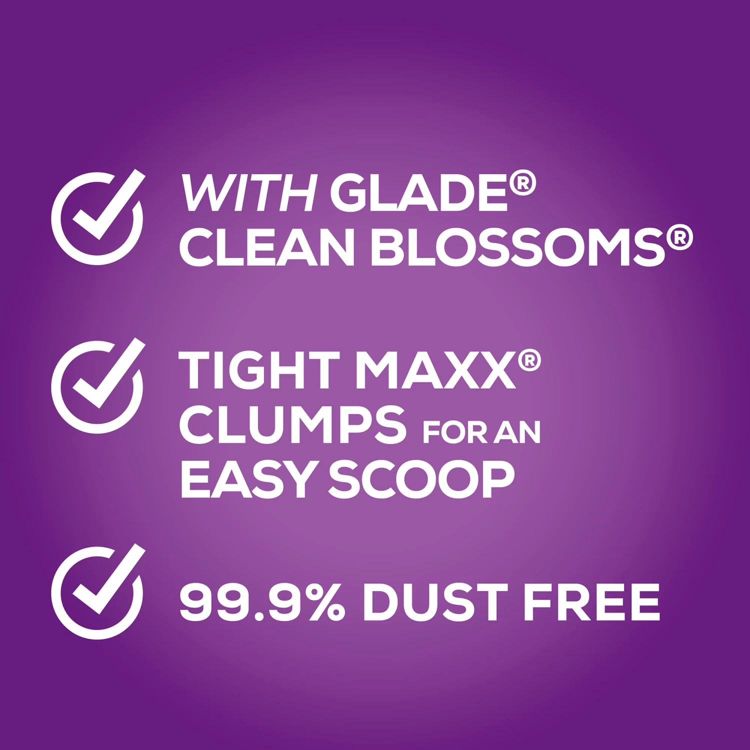 Purina® Tidy Cats® LightWeight Glade Clean Blossoms, Clumping Cat Litter 6 Purina® Tidy Cats® LightWeight Glade Clean Blossoms, Clumping Cat Litter - Image 4