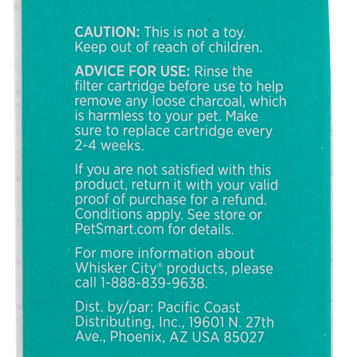 Whisker City® Water Fountain Filter Cartridges - 4 Pack 4 Whisker City® Water Fountain Filter Cartridges - 4 Pack - Image 2