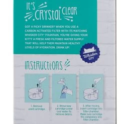 Whisker City® Water Fountain Filter Cartridges - 4 Pack 9 Whisker City® Water Fountain Filter Cartridges - 4 Pack -Catit Store 5295287 alt2