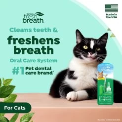 TropiClean Fresh Breath Oral Care Cat Toothbrush Kit -Catit Store 5296005 alt3