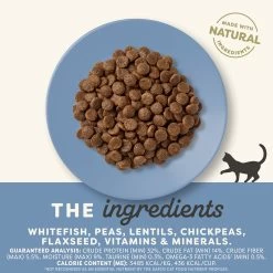 Applaws® Adult Dry Cat Food - Natural, Limited Ingredient, Grain Free, Whitefish -Catit Store 5297266 alt2