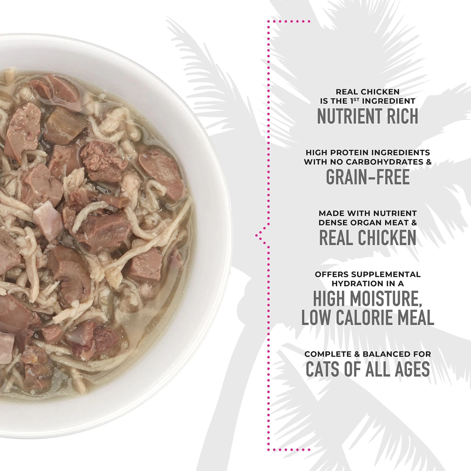 Tiki Cat® After Dark Wet Cat Food - Non-GMO, Grain Free - Variety Pack, 12ct 6 Tiki Cat® After Dark Wet Cat Food - Non-GMO, Grain Free - Variety Pack, 12ct - Image 4