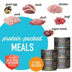 Tiki Cat® After Dark™ Wet Cat Food - Non-GMO, Grain Free - Variety Pack, 8ct 10 Tiki Cat® After Dark™ Wet Cat Food - Non-GMO, Grain Free - Variety Pack, 8ct -Catit Store 5298983 alt3