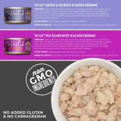 Tiki Cat® Luau Wet Cat Food - Non-GMO, Grain Free, High Protein - Variety Pack, 12ct 9 Tiki Cat® Luau Wet Cat Food - Non-GMO, Grain Free, High Protein - Variety Pack, 12ct -Catit Store 5298984 alt2