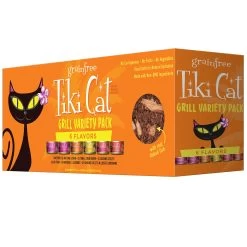 Tiki Cat® Grill Cat Food - Non-GMO, Grain & Potato Free - Variety Pack, 12ct