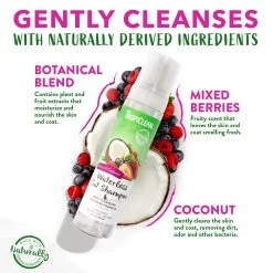TropiClean® Deep Cleansing Waterless Cat Shampoo - Berry & Coconut -Catit Store 5299290 alt4