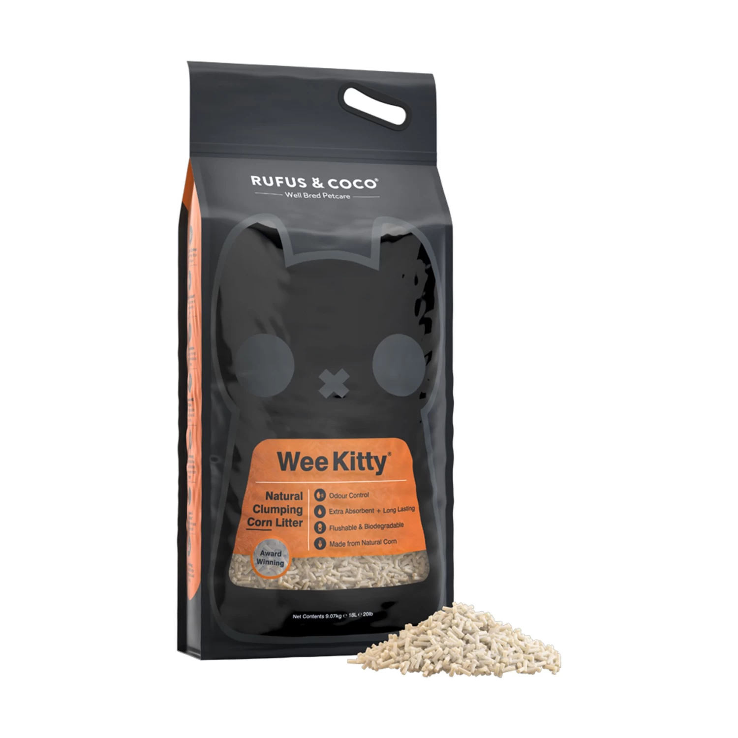 Wee Kitty Corn Clumping Litter 5 Wee Kitty Corn Clumping Litter - Image 3