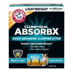Catit Store 37 Arm & Hammer AbsorbX Lightweight Clumping Unscented Cat Litter