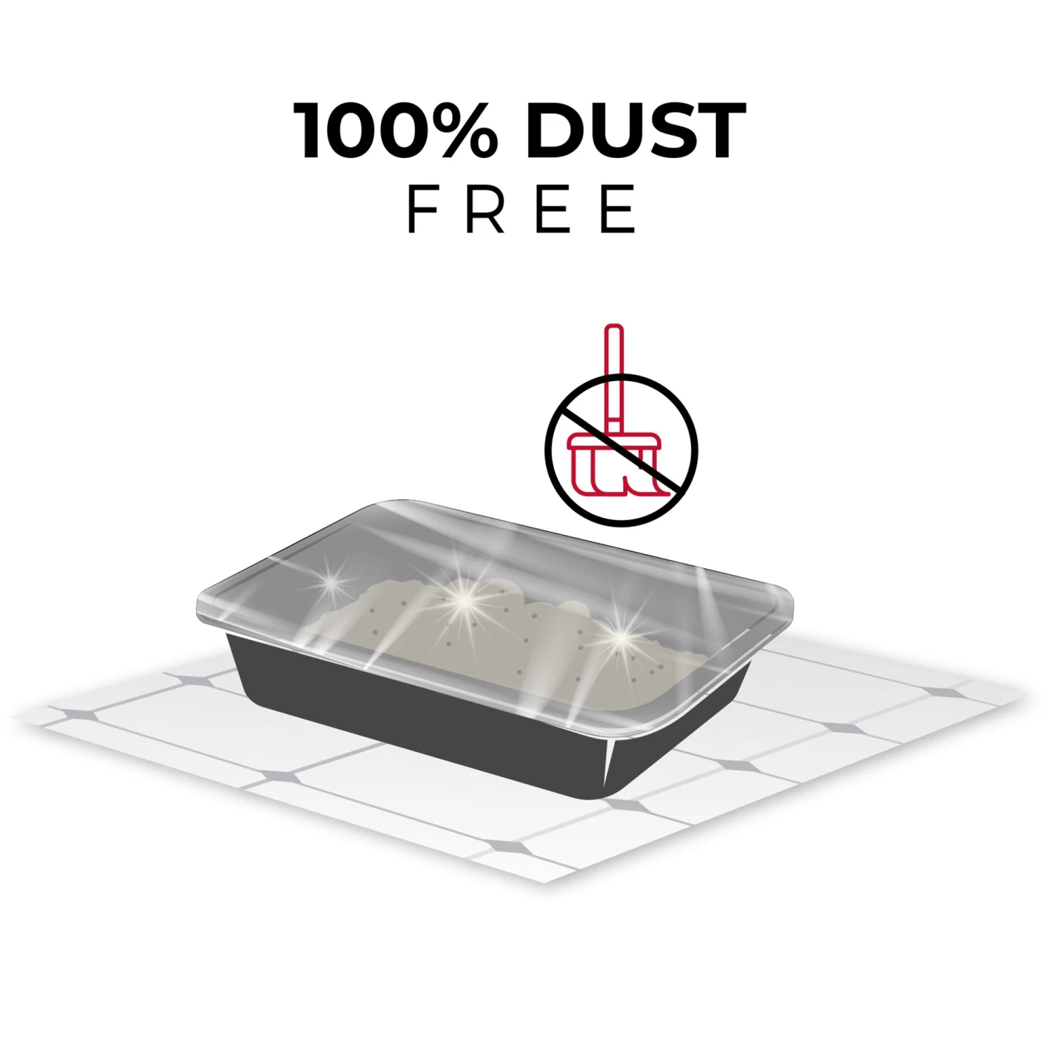 Arm & Hammer AbsorbX Lightweight Clumping Unscented Cat Litter 5 Arm & Hammer AbsorbX Lightweight Clumping Unscented Cat Litter - Image 3