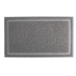 ExquisiCat® Scatter Control Cat Litter Mat - Gray