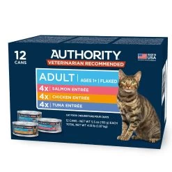 Authority® Everyday Health Cat Wet Food - 66 Oz, Flaked In Gravy, With-Grain