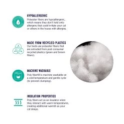 Whisker City® White Mohair Fur Donut Cat Bed -Catit Store 5305228 alt3