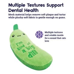 Catstages Crunchy Catnip Pickle Cat Toy 10 Catstages Crunchy Catnip Pickle Cat Toy -Catit Store 5305815 alt2