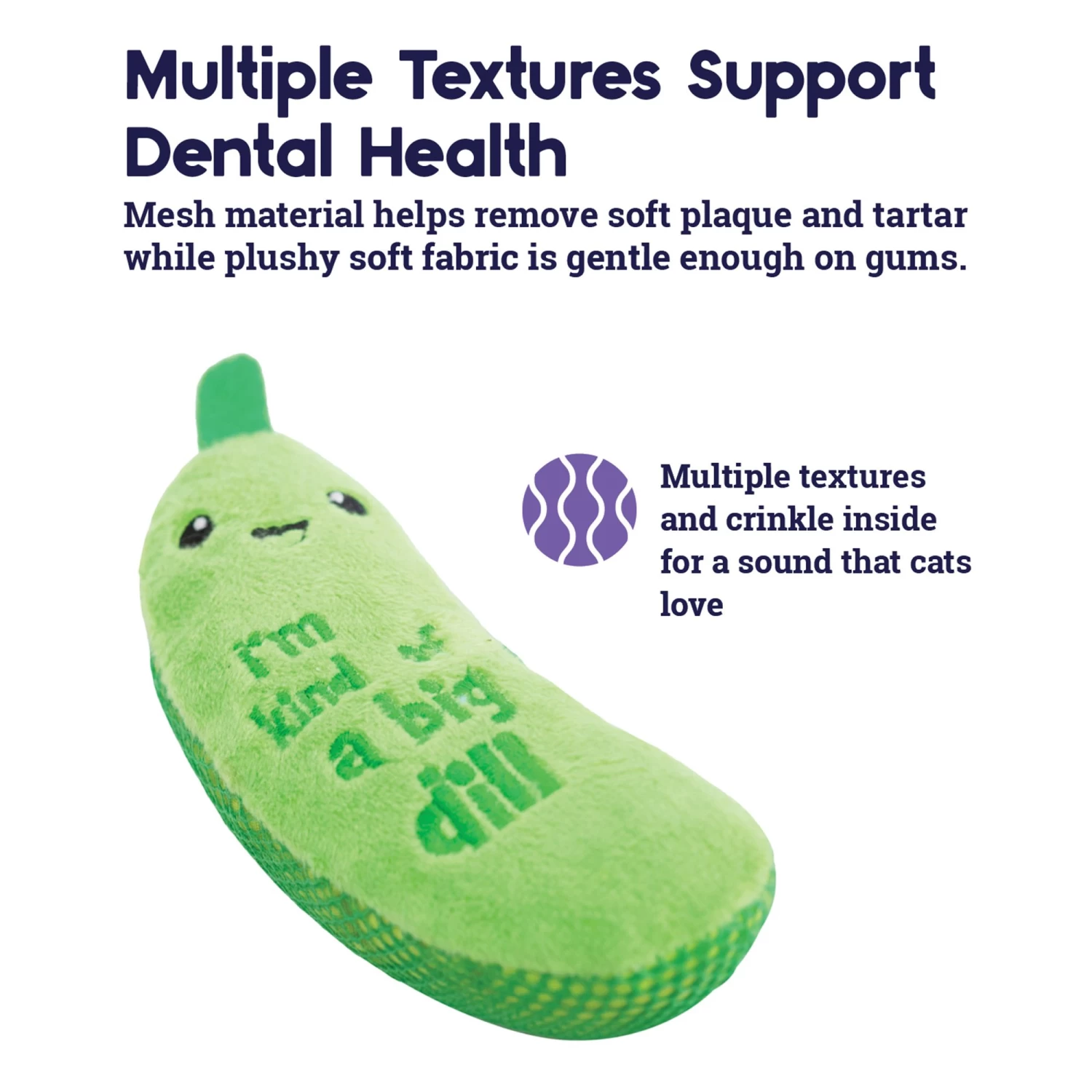 Catstages Crunchy Catnip Pickle Cat Toy 5 Catstages Crunchy Catnip Pickle Cat Toy - Image 3