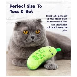 Catstages Crunchy Catnip Pickle Cat Toy 11 Catstages Crunchy Catnip Pickle Cat Toy -Catit Store 5305815 alt3
