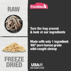 PureBites® Freeze Dried Super Value Cat Treats - Shrimp -Catit Store 5309974 alt3