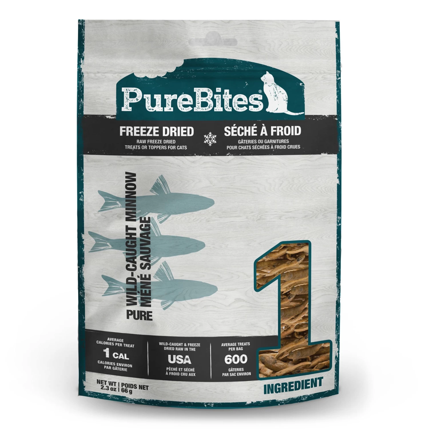 PureBites® Freeze Dried Super Value Cat Treats - Minnow 3 PureBites® Freeze Dried Super Value Cat Treats - Minnow