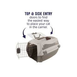 Whisker City Two Door Top Load Portable Kennel -Catit Store 5310341 alt2