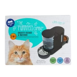 Whisker City® 2-in-1 Gravity Pet Feeder & Waterer -Catit Store 5311793 alt2