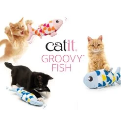 Catit Groovy Dancing Fish Cat Toy -Catit Store 5314729 alt3