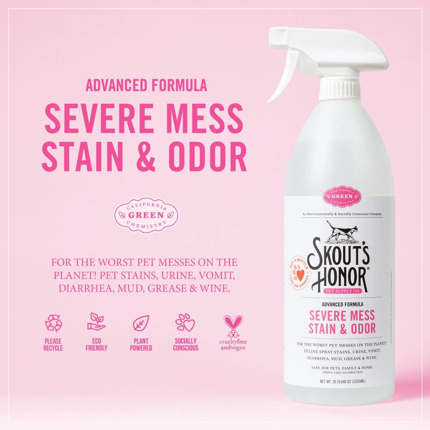 Skout's Honor® Advanced Severe Mess Solution Stain & Odor Remover 6 Skout's Honor® Advanced Severe Mess Solution Stain & Odor Remover - Image 4