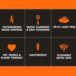 World's Best ™ Clumping Multi-Cat Corn Cat Litter - Unscented, Low Tracking, Natural 9 World's Best ™ Clumping Multi-Cat Corn Cat Litter - Unscented, Low Tracking, Natural -Catit Store 5320546 alt3