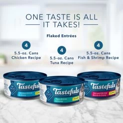 Blue Buffalo® Tastefuls&trade; Adult Cat Food Variety Pack - Natural, Pate -Catit Store 5322788 alt3