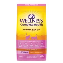 Wellness Complete Health Kitten Dry Cat Food - Chicken, With Grain, Natural