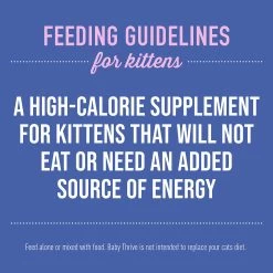 Tiki Cat Baby Thrive High Calorie Supplement Kitten Food Complement - Natural, 20ct -Catit Store 5322924 alt4