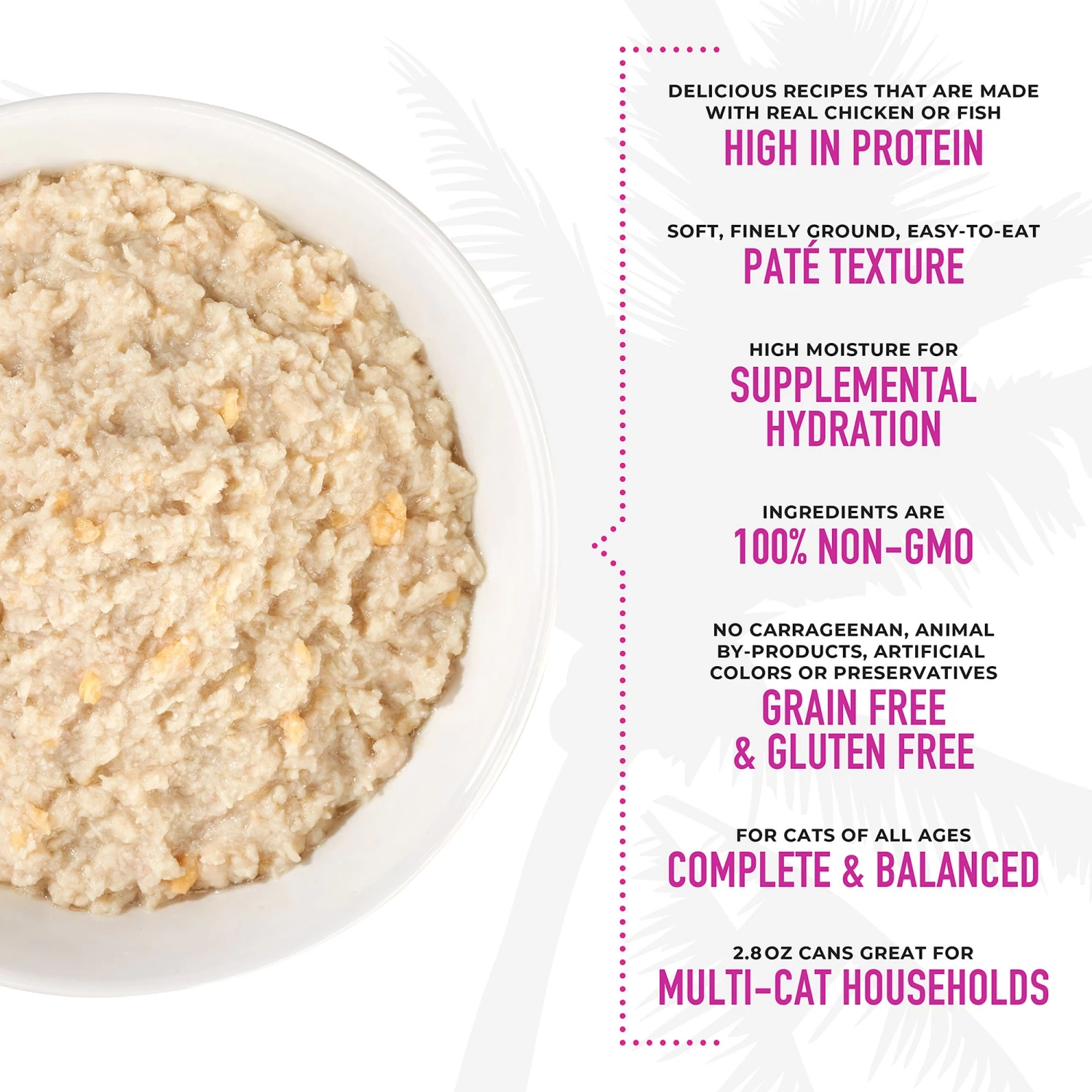 Tiki Cat® Luau Pate Wet Cat Food Variety Pack - 12ct, Natural, Grain Free 6 Tiki Cat® Luau Pate Wet Cat Food Variety Pack - 12ct, Natural, Grain Free - Image 4