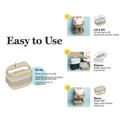 Kitty Sift Disposable Sifting Litter Box -Catit Store 5323209 alt4